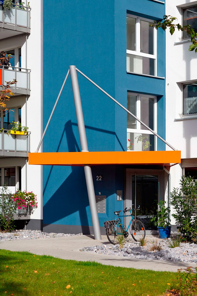  Flottmannstraße: Asbestrückbau, energetische Gebäudeertüchtigung, System Brillux | Foto: Brillux, Olaf Bergmann 